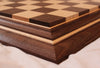 Heritage II Chess Board - Curly Maple / Padeuk